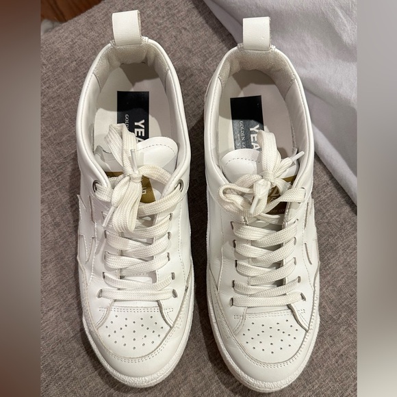 GOLDEN GOOSE | 39 | LEATHER YEAH SNEAKERS | PRACTICALLY NEW - Picture 6 of 10